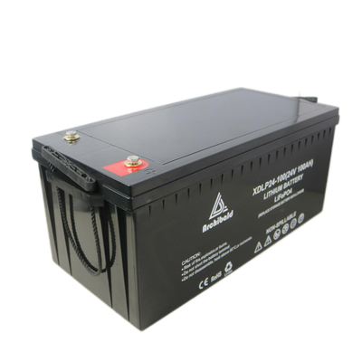 ذخیره سازی انرژی خورشیدی 24 ولت Lifepo4 باتری 100 ساعت بدون تعمیر و نگهداری