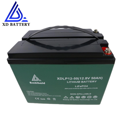 باتری 12V 50AH Lifepo4 لیتیوم کمپروان برای موتورخانه
