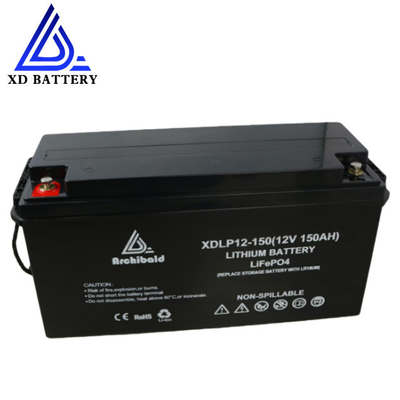 باتری‌های لیتیوم دریایی 12 ولت 150AH Lifepo4 برای کاروان‌های RV