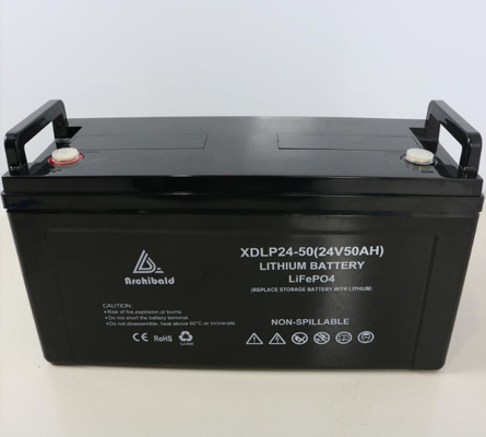 Deep Cycle 24 Volt Lifepo4 Battery Pack 50AH 100AH ​​200AH 300AH برای سیستم خورشیدی